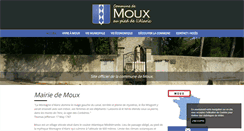 Desktop Screenshot of mairie-moux.fr
